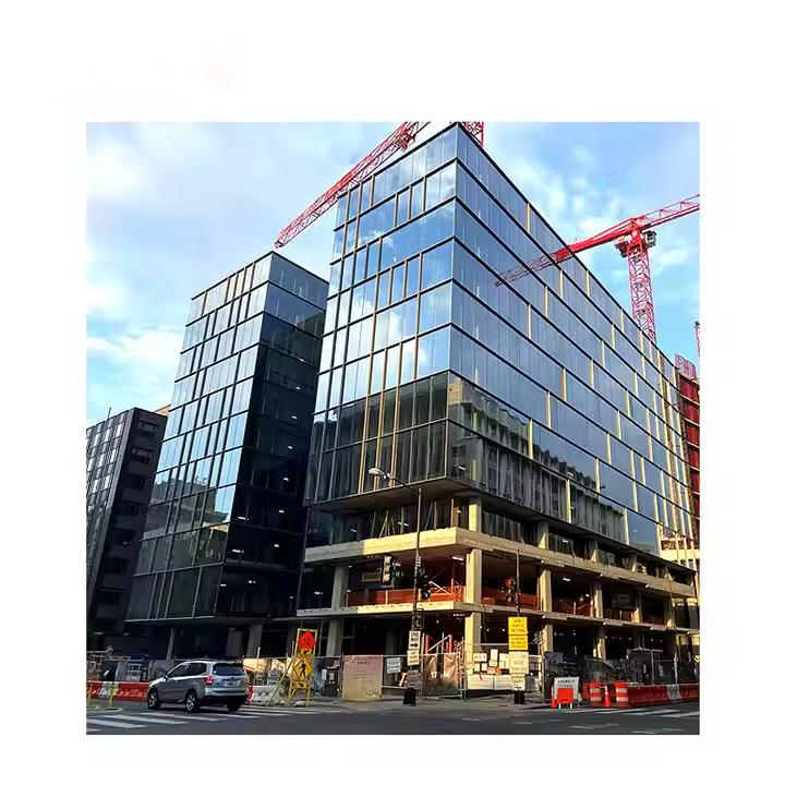 Modern Insulated Laminated Glass for Durable Curtain Walls