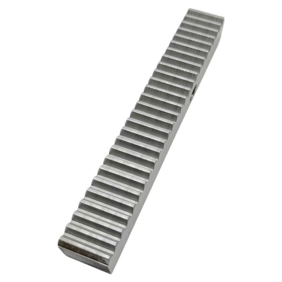 Straight or Tooth Gear Rack with Mounting Holes1m/1.25m/1.5m/2m Length Customization for CNC