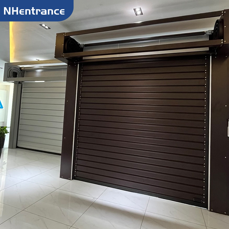 Commercial High Speed Spiral Rolling Door Aluminum Alloy Security Door for Fast Action and Energy Efficiency