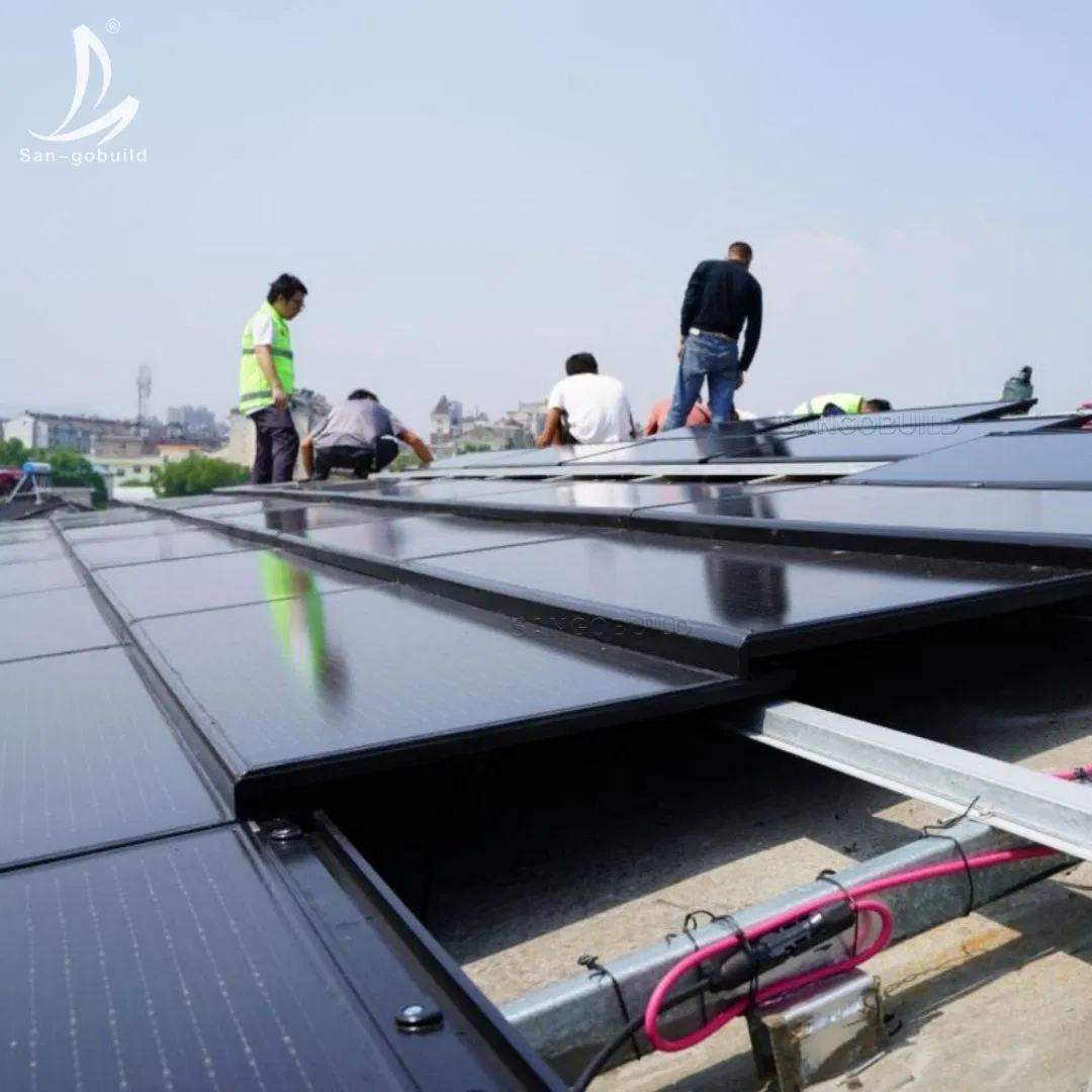 Future Trend Renewable Clean Energy Solar Roofing Building Intergrated Photovoltaic (BIPV) Roof Tiles