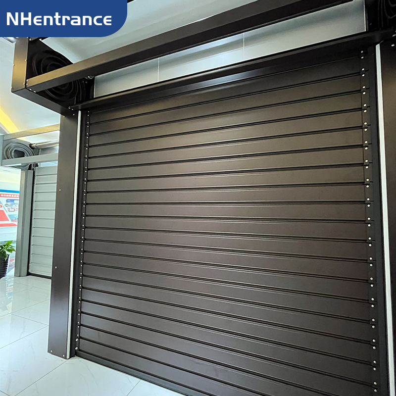 Commercial High Speed Spiral Rolling Door Aluminum Alloy Security Door for Fast Action and Energy Efficiency