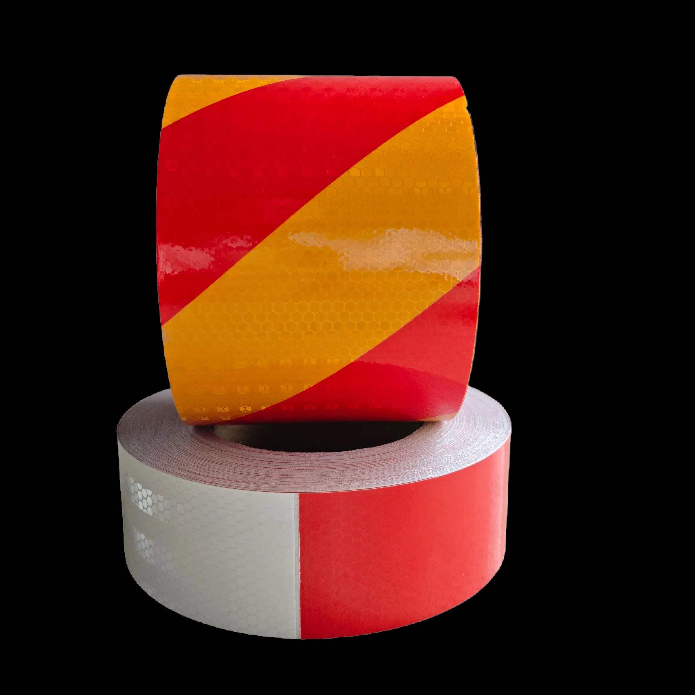 Red Adhesive Reflective Sticker Sheet for Truck Automotive Marking-Waterproof Safety Tape