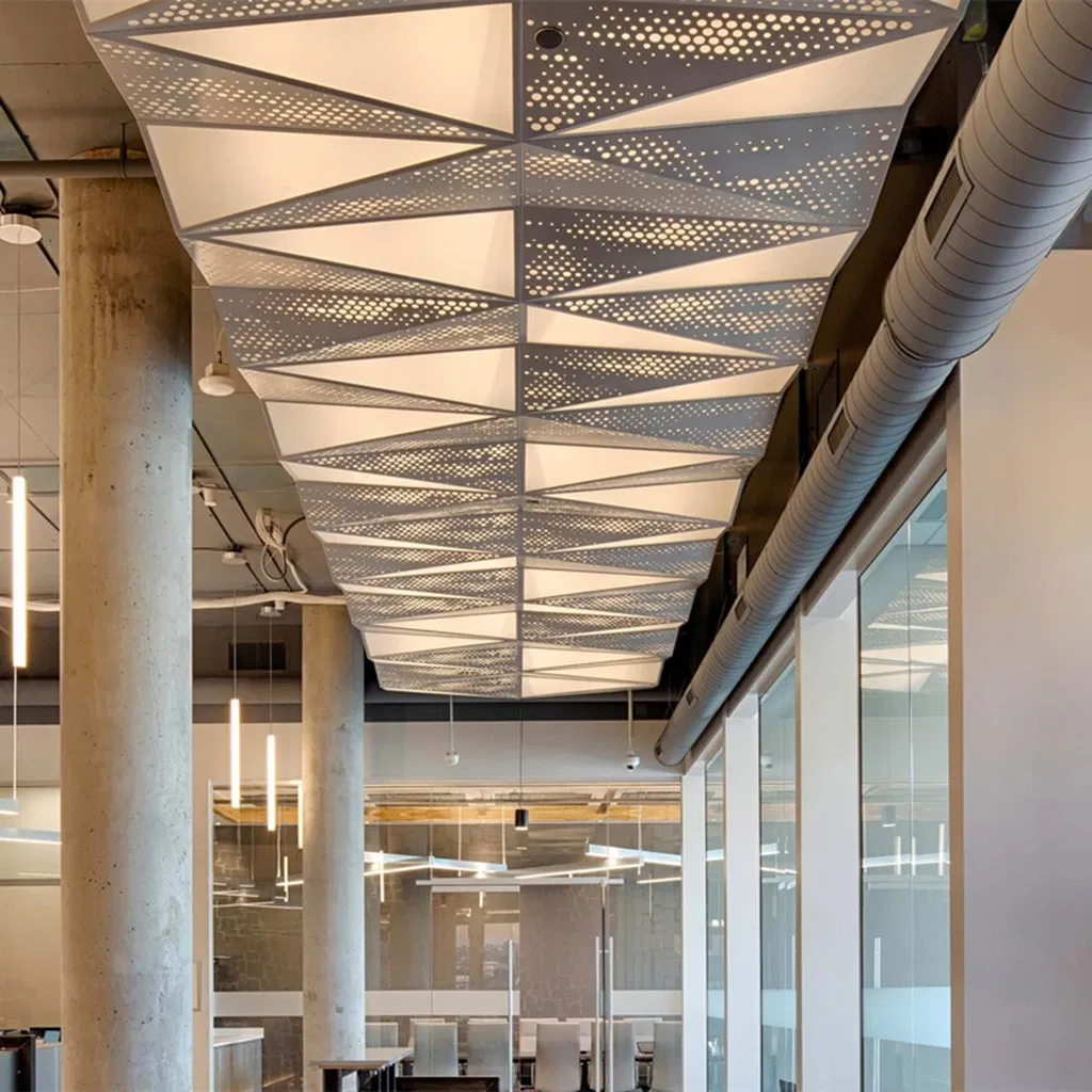 3D Aluminum Building Materials for Modern Office Building Cladding Solutions