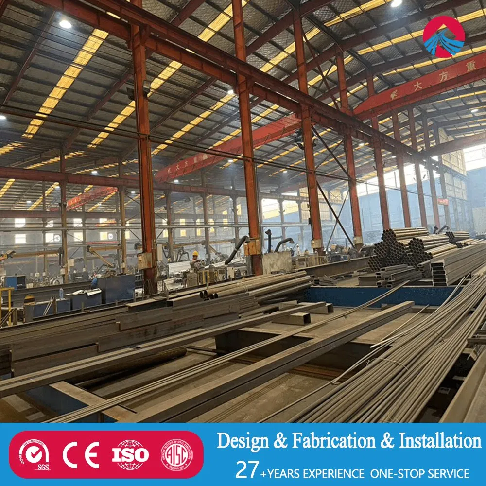 Reliable Warehouse Steel Solutions CE Certification GB/Aisc Building Codes Compliant
