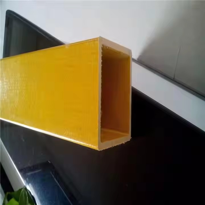 Heat Resistant Fiberglass Square Tubing High Temperature - Tolerant Structure Refineries Boiler Rooms Maintenance