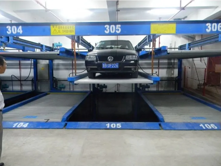 Automatic Pit Under Ground Car Parking