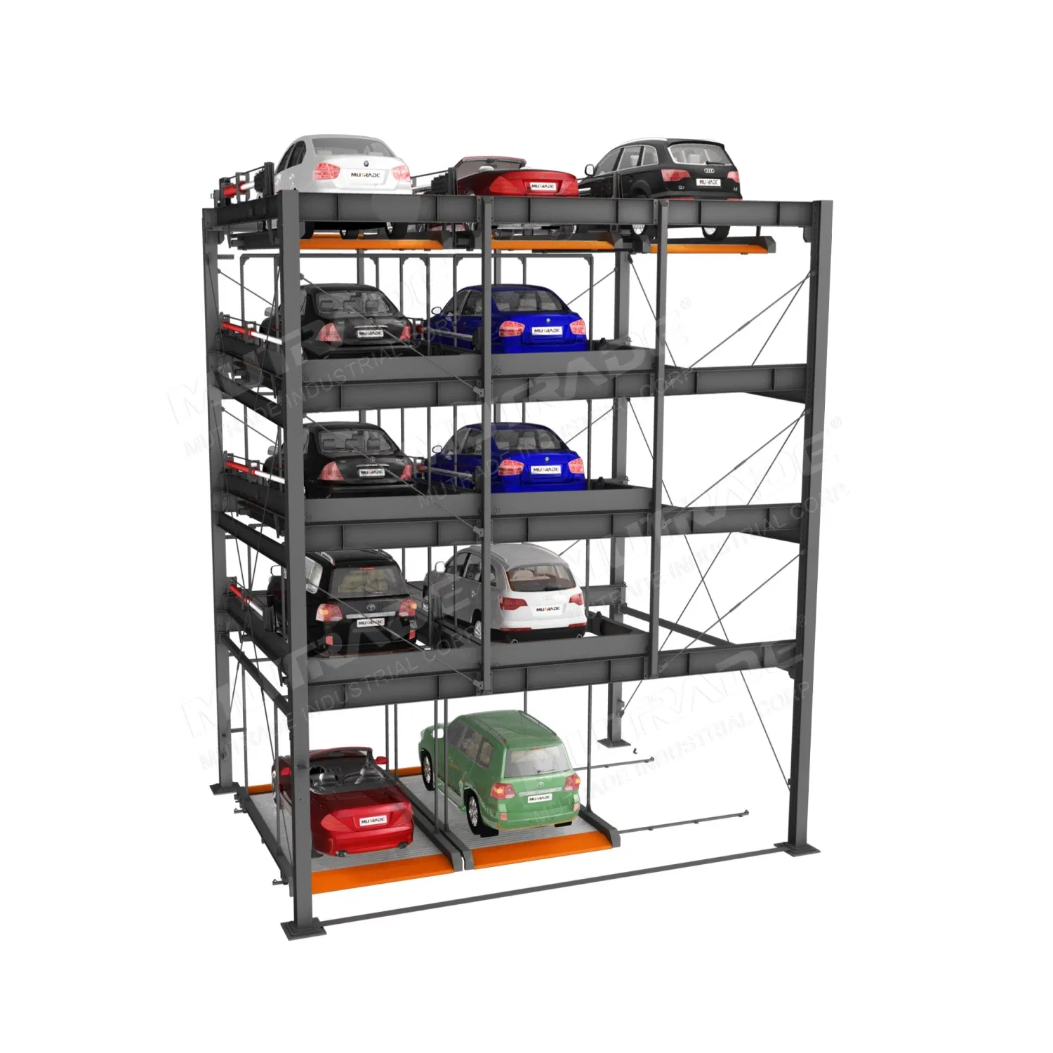 Indoor Outdoor Multilevels Smart Parking System