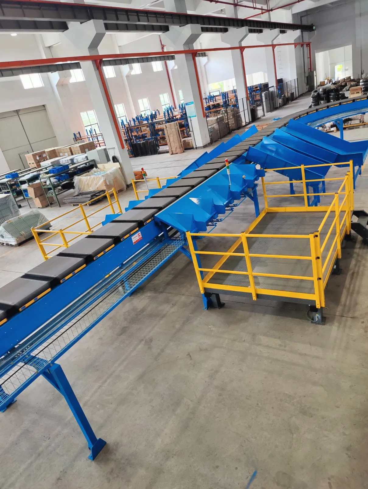 Truelisort Express Sorting Reduced Sorting Costs Cross Belt Sorter Machine Conveyor