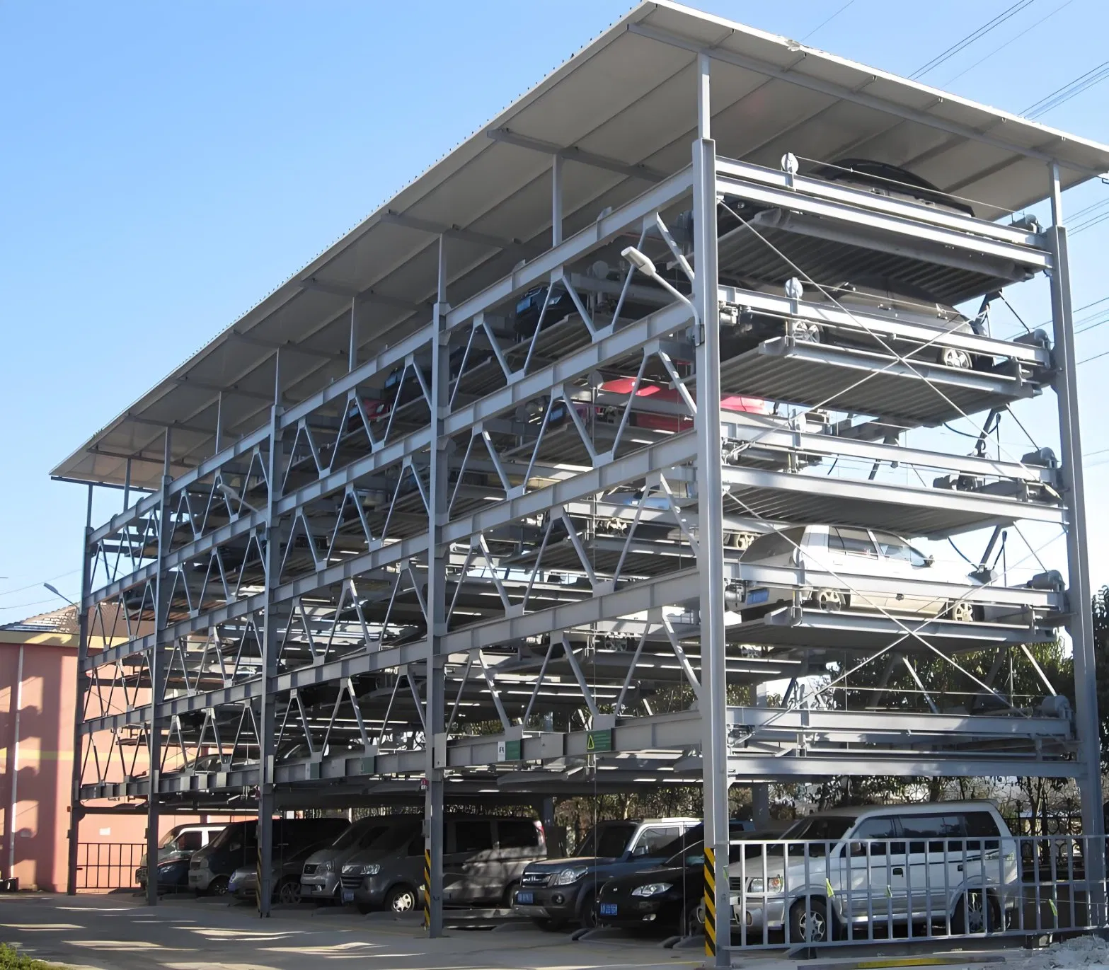 Certificate High Quality Hot Sale Smart Mechanical Multi-Level Full Automatic Car Vertical Puzzle Parking System