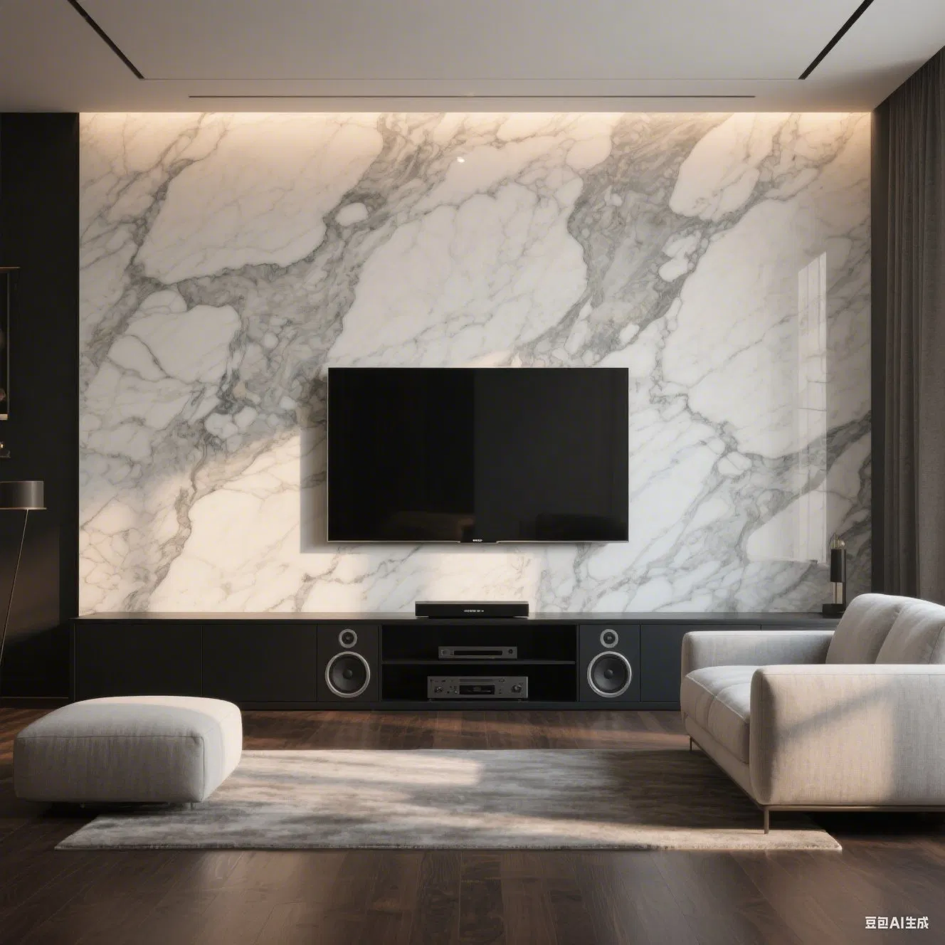 Marble Table Production Board Fire Protection Class A2 and Elegant Design