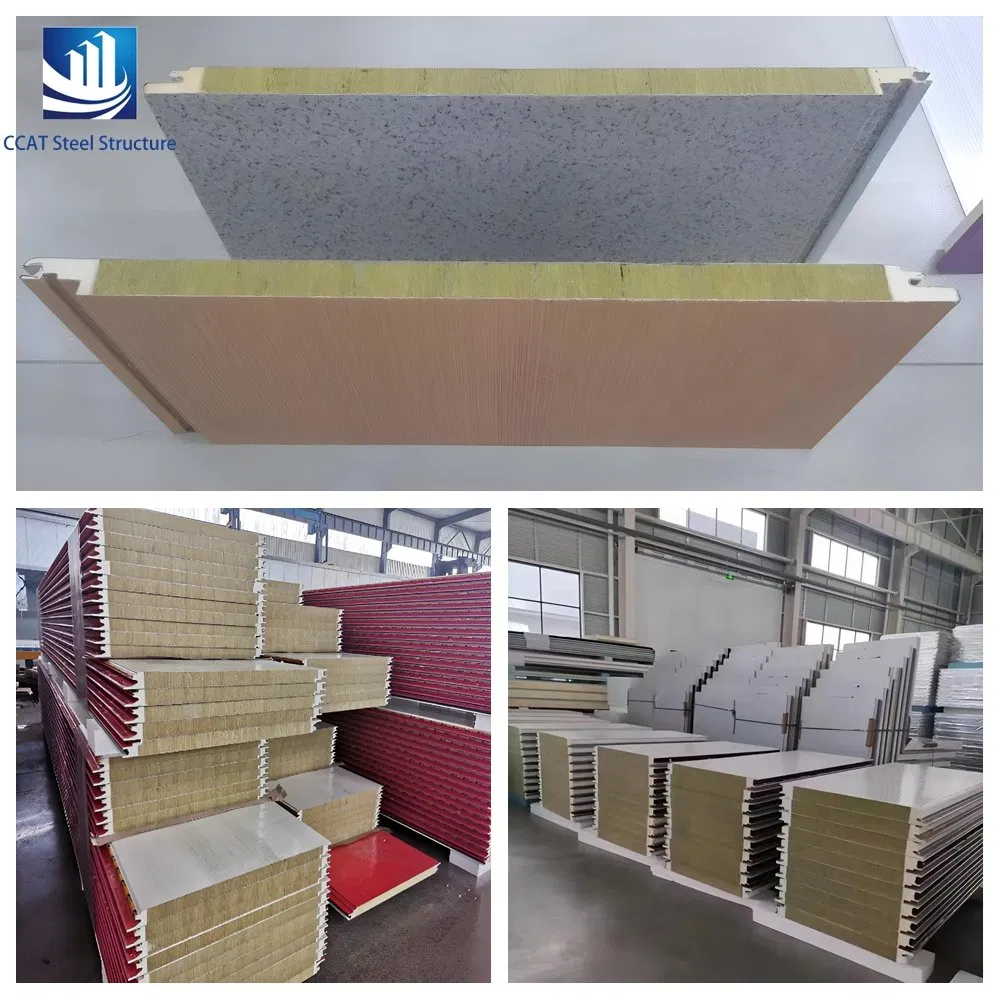 Hot Sales High-Quality Rockwool Sandwich Panels for Superior Insulation Solutions Building Materials