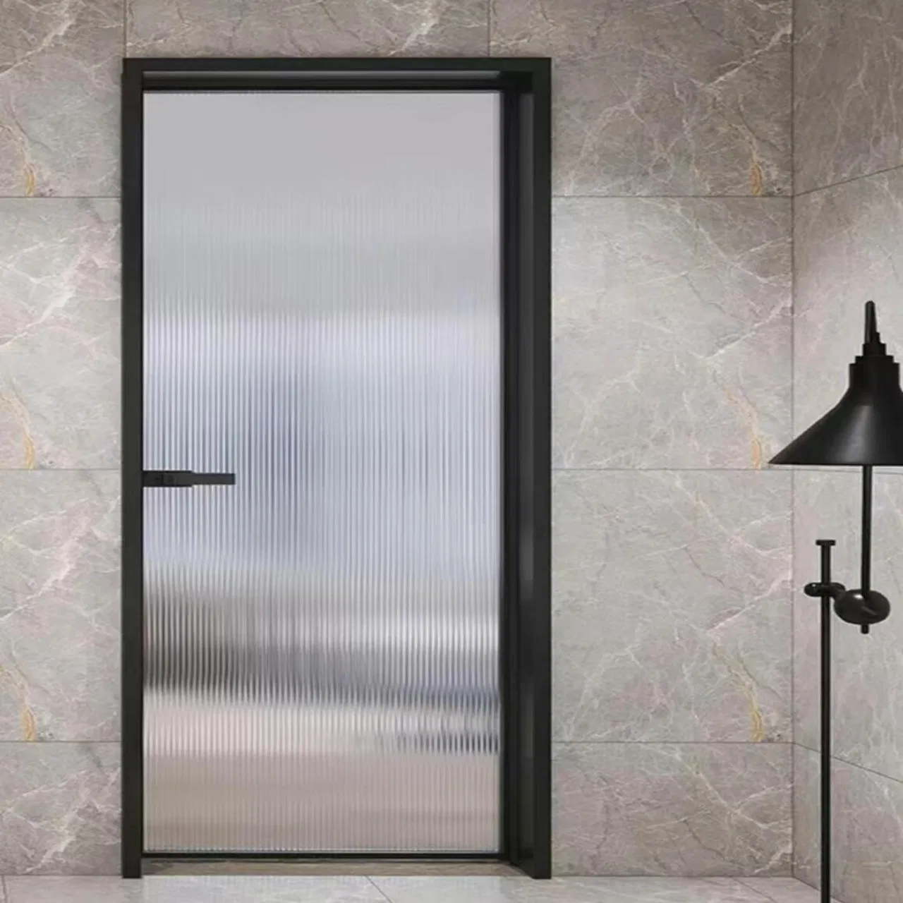 5. Aluminium French Swing Interior Glass Door for Energy Efficiency Modern, Noise-Reducing Security Door with Aluminum/Aluminium Frame