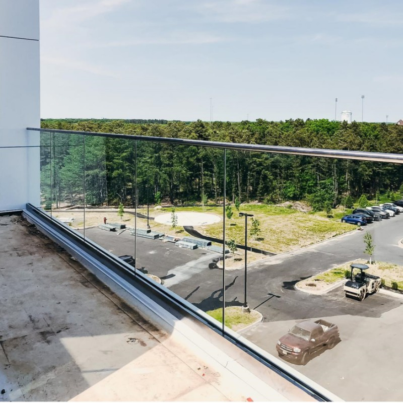 Residential Aluminum and Tempered Glass Railing Systems