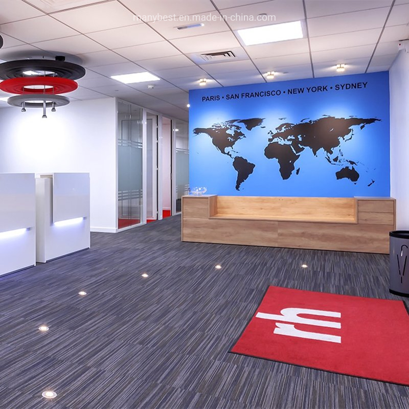 UAE Office Building Project Used Aluminum Perforated Pop Ceiling Design for Lobby