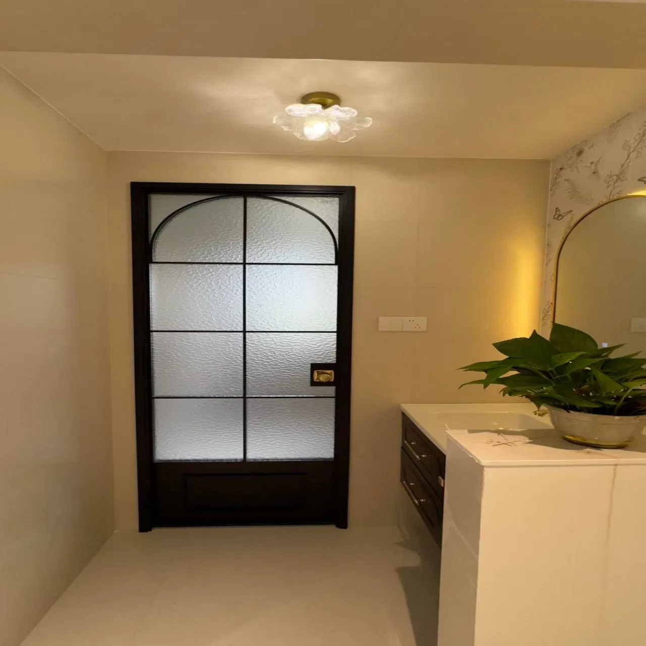 5. Aluminium French Swing Interior Glass Door for Energy Efficiency Modern, Noise-Reducing Security Door with Aluminum/Aluminium Frame