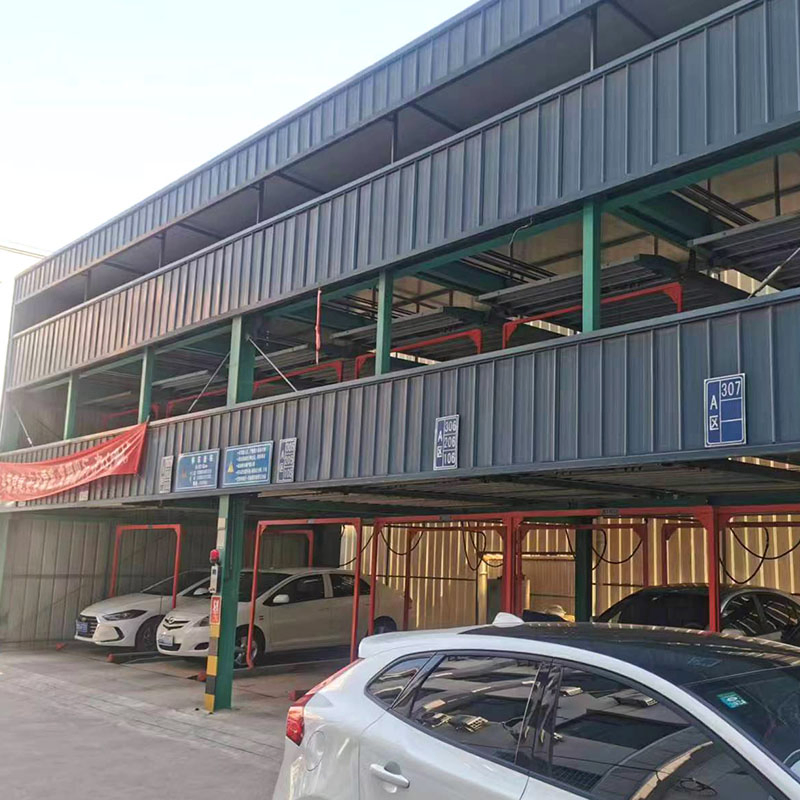 Puzzle Parking System: Automatic Functionality with Surface Coating Treatment