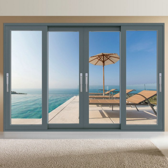 High-Quality Aluminum Door for Energy Efficiency and Insulation