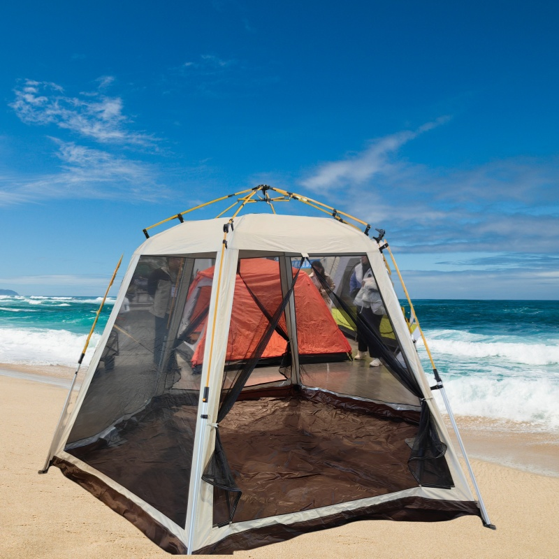 3X3m Portable Gazebo Tent for Backyard Bbqs and Beach Fun