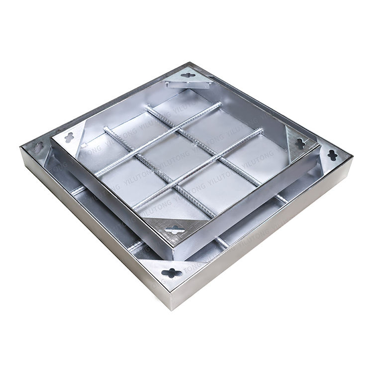 Durable Enduring Extreme Weather Heavy Loads 304 Stainless Steel Manhole Cover for Outdoor Floor Drainage System Use