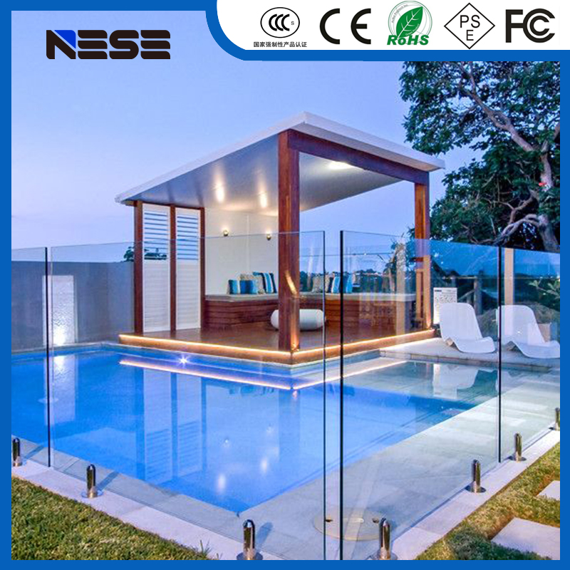 Custom Tempered Glass Balustrade System for Balcony Stair and Terrace Safety