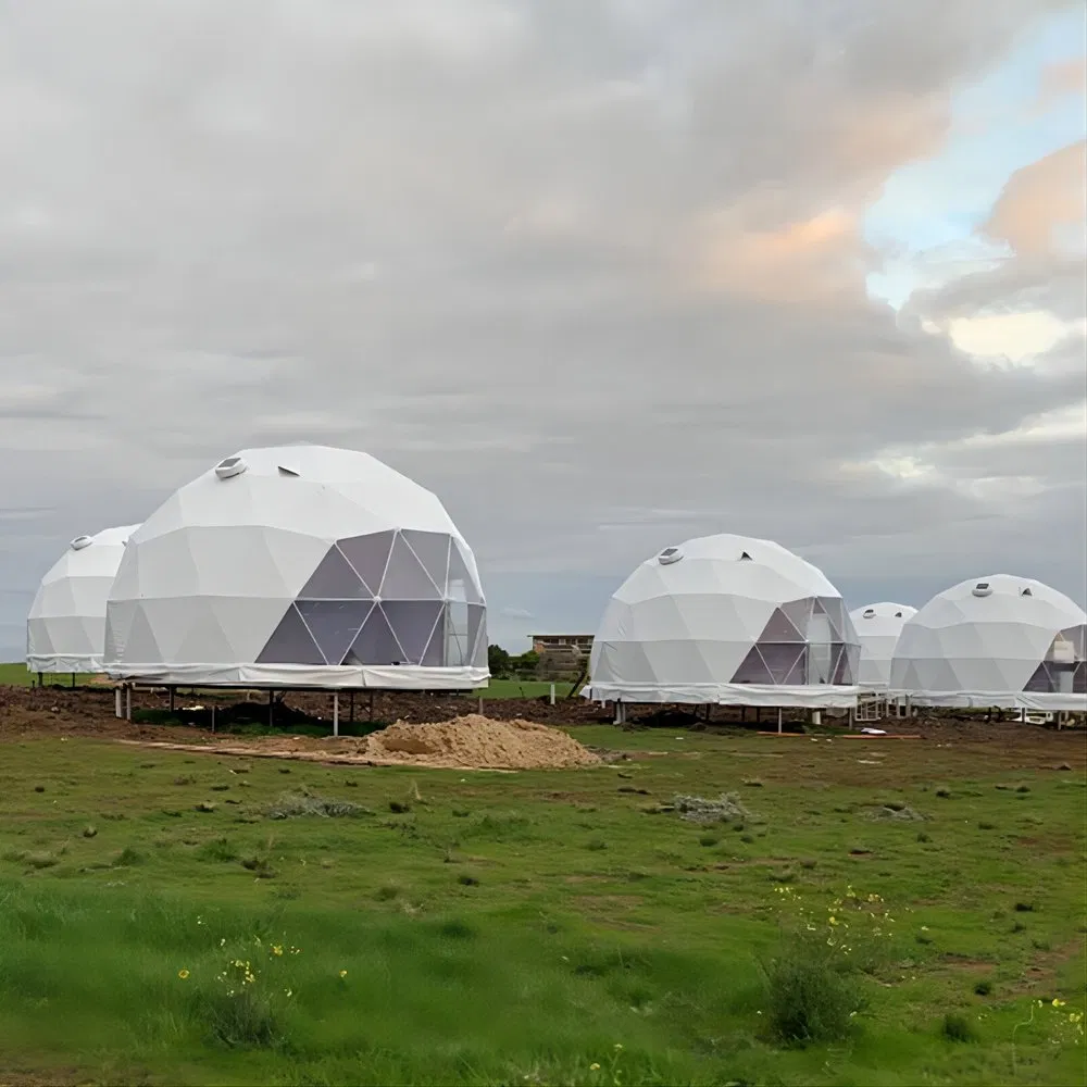 Premium Transparent Gazebo for Luxury Glamping and Dome Tents