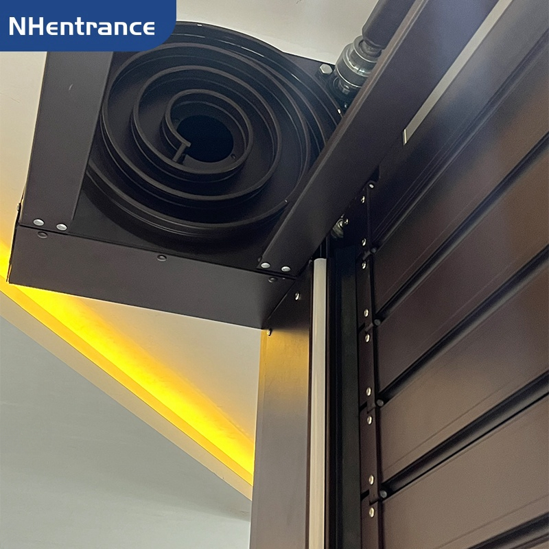 Commercial High Speed Spiral Rolling Door Aluminum Alloy Security Door for Fast Action and Energy Efficiency