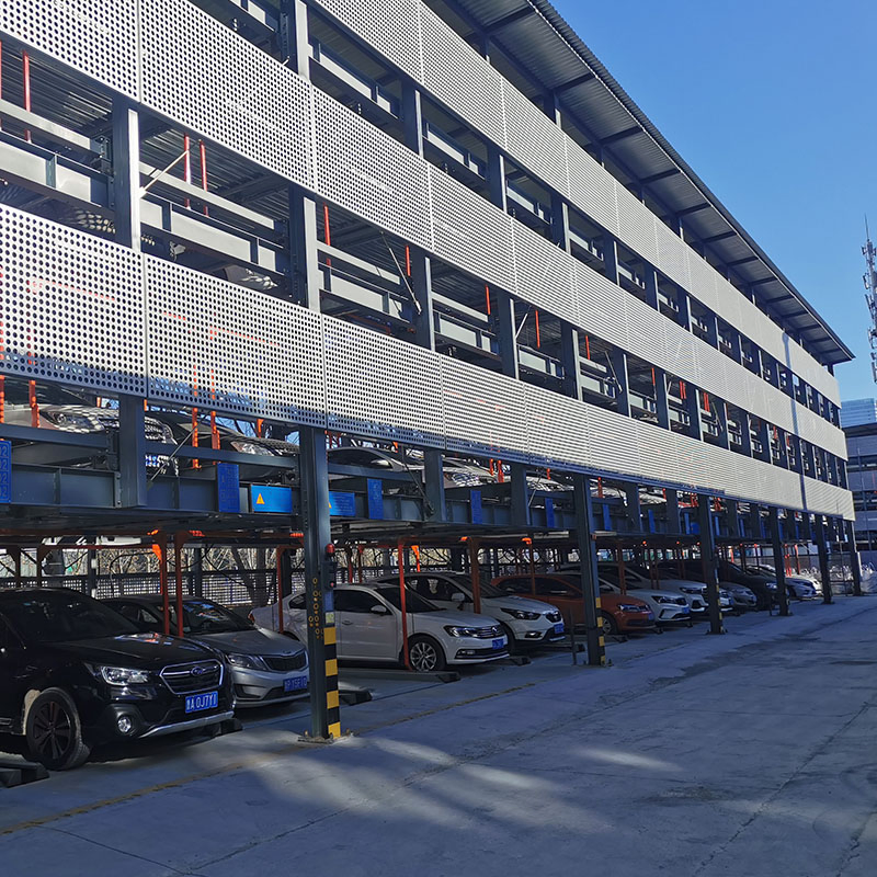 Puzzle Parking System: Automatic Functionality with Surface Coating Treatment