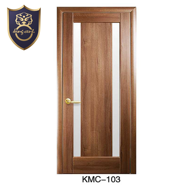 Premium Solid Core PVC Wooden Door for Interior Spaces
