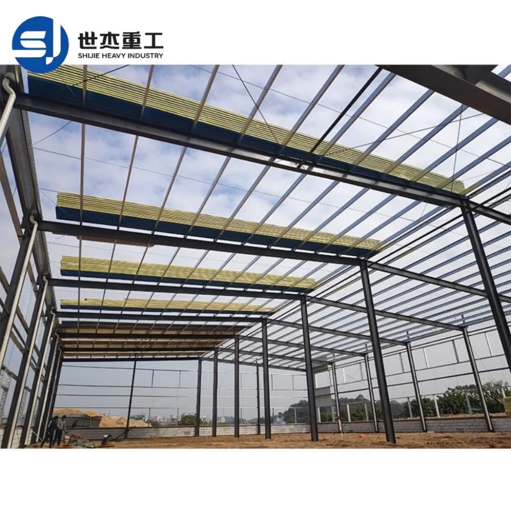 Modern Design High-Rise Steel Structure Building Framework System for Workshop Application