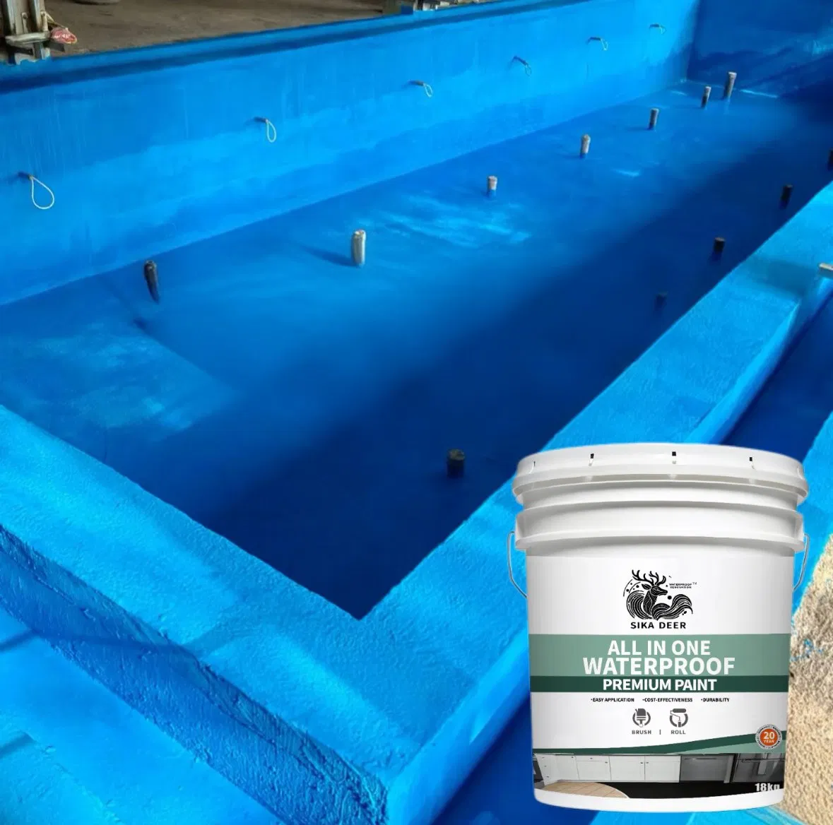 Waterproofing Coating Can Be Used on Any Area