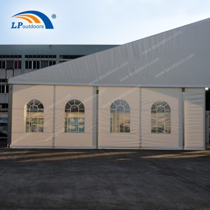 Weather-Resistant Outdoor Large Industrial Temporary Shelter Casa Modular Warehouse Tent