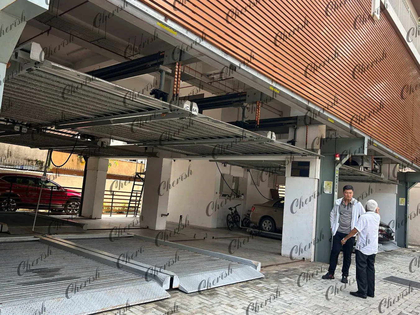 CE Approved Multi-Level Puzzle Parking System Smart Vehicle Lift Mechanical Automatic Vertical Rotary Car Parking System