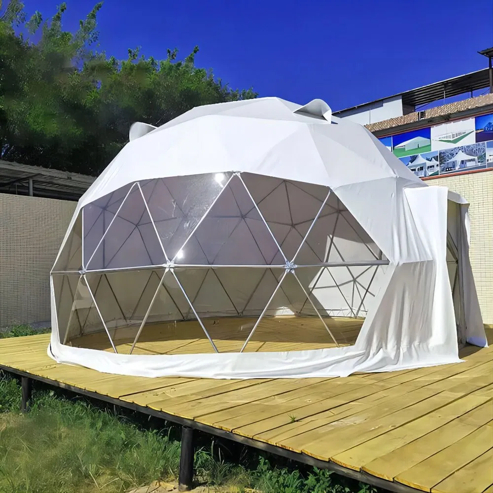 Premium Transparent Gazebo for Luxury Glamping and Dome Tents