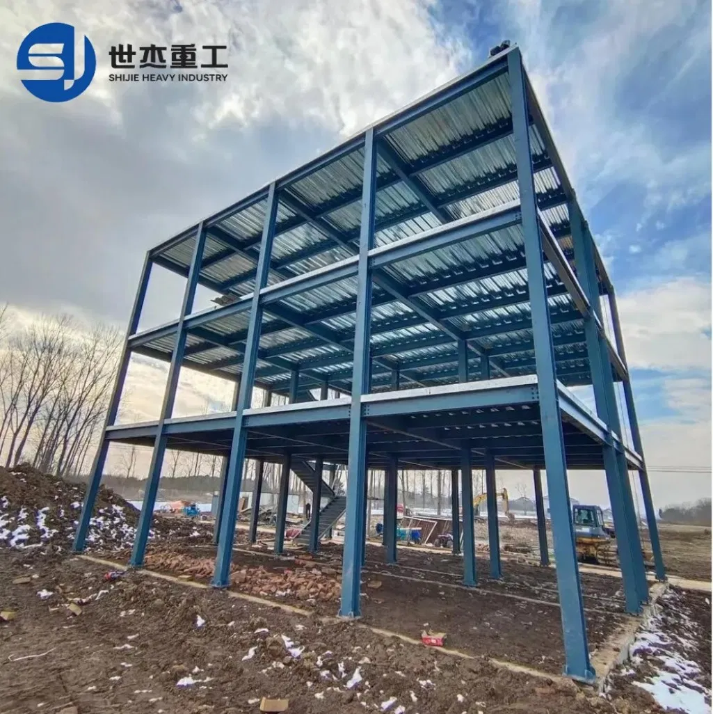 Modern Design High-Rise Steel Structure Building Framework System for Workshop Application