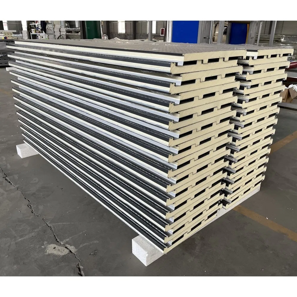 Sound Insulation and Noise Reduction Polyurethane Sandwich Panel for Cold Storage Insulation Panels