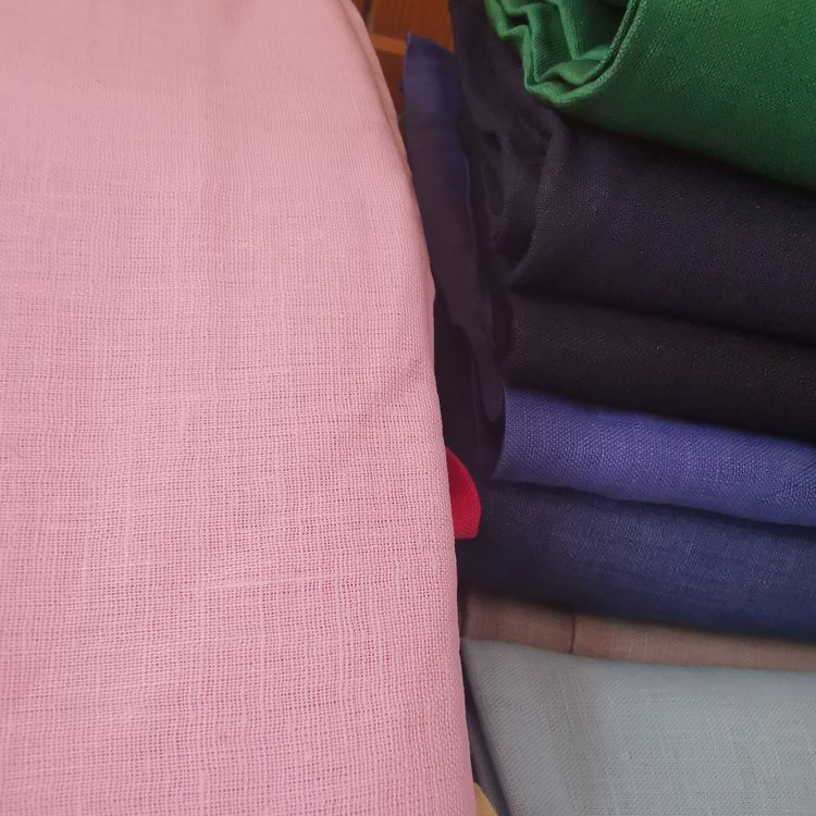 Wholesale Price Per Meter Online Soft Eco-Friendly Pure Linen Fabric for Shirt French 100% Linen Fabric for Garment