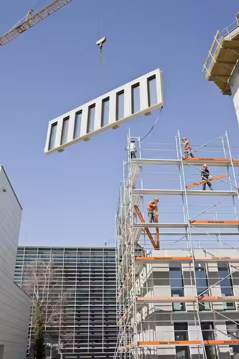 Premium Blue Reflective 8mm Safety Glass for Elevators