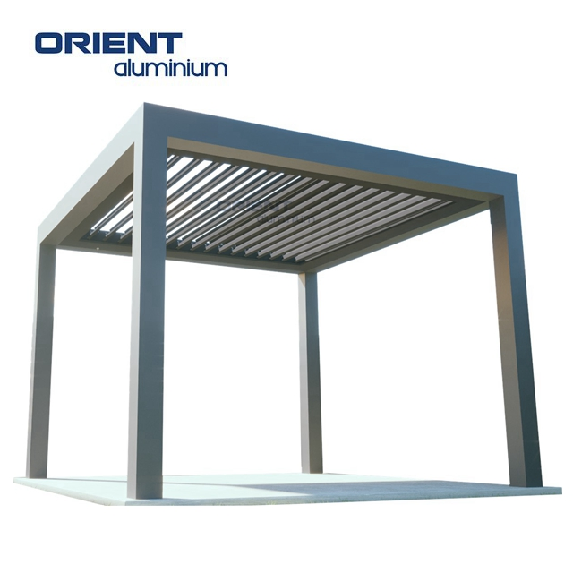 New Design Outdoor Furniture Aluminum Gazebo Sun Proof Pergola