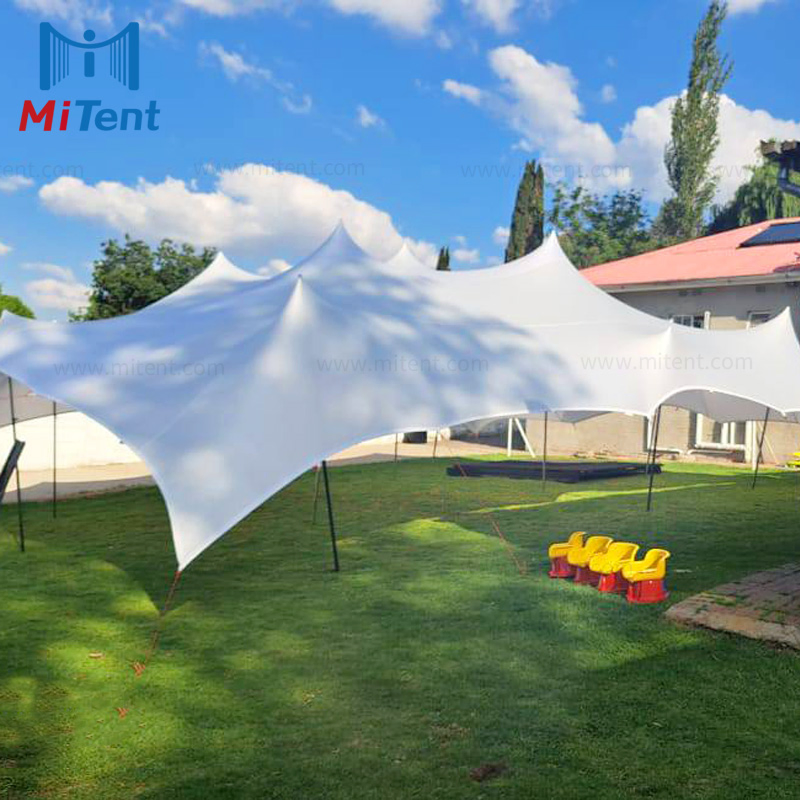 China Outdoor Big Tent 10X10 White Stretch Tent for Outdoor Event