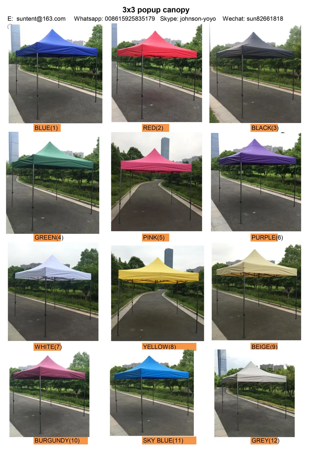 Canopy Tent Detail 2