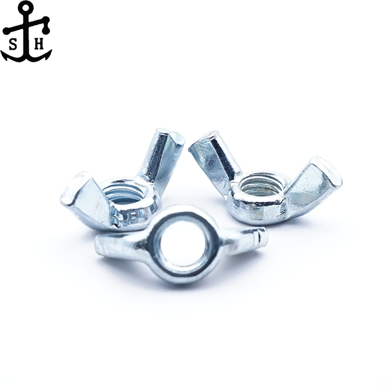 Customization Good Quality Galvanized Steel Wing Nuts Butterfly Nuts Made in China