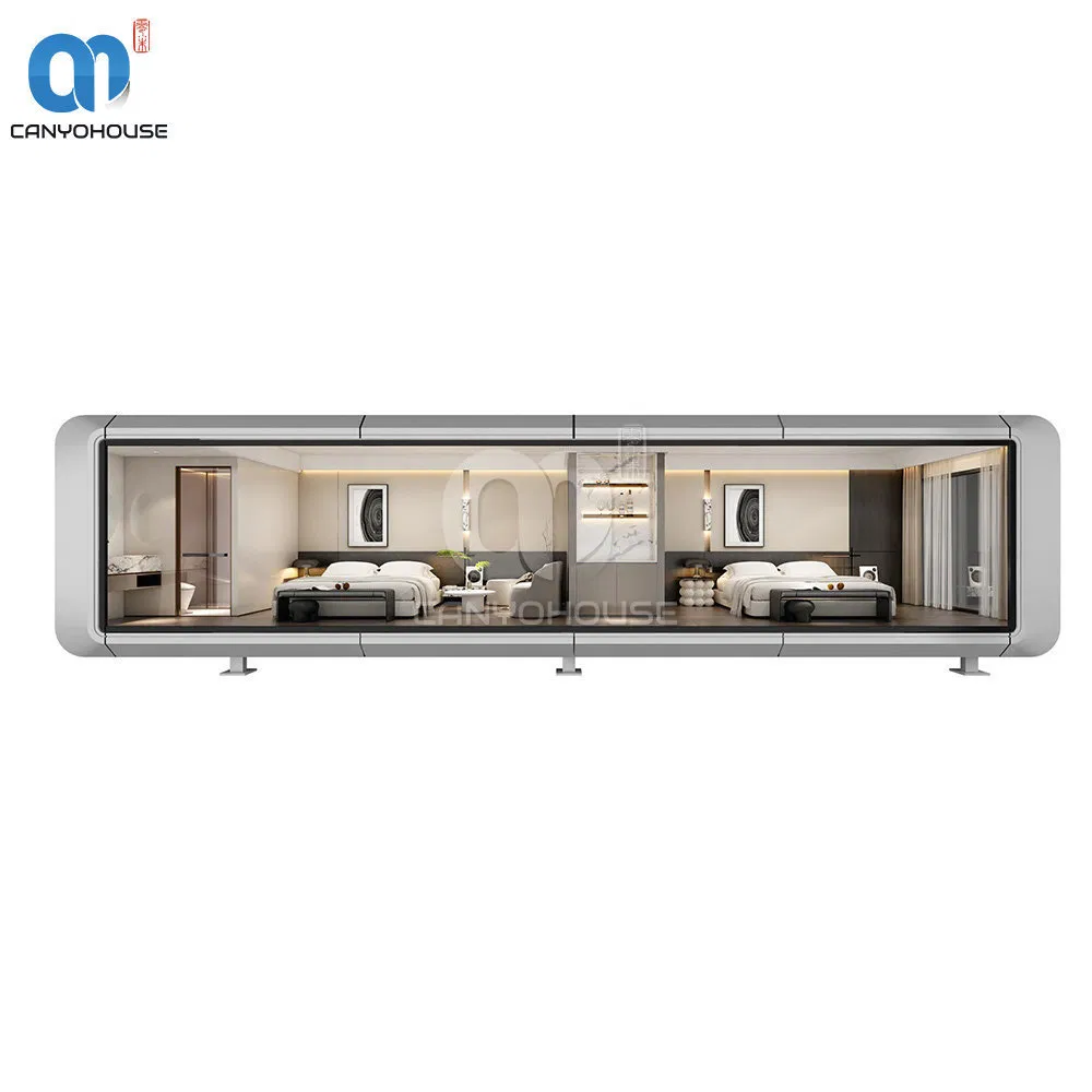 Prefabricated Building Home Factories Sound Insulation Prefabricated Apple Space Capsule House for Suburban Living Pods