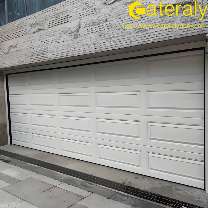 Factory Wholesale Customizable Overhead Garage Doors with Heavy-Duty Performance Traits Automatic Door Sectional Garage Door Sandwich Panel