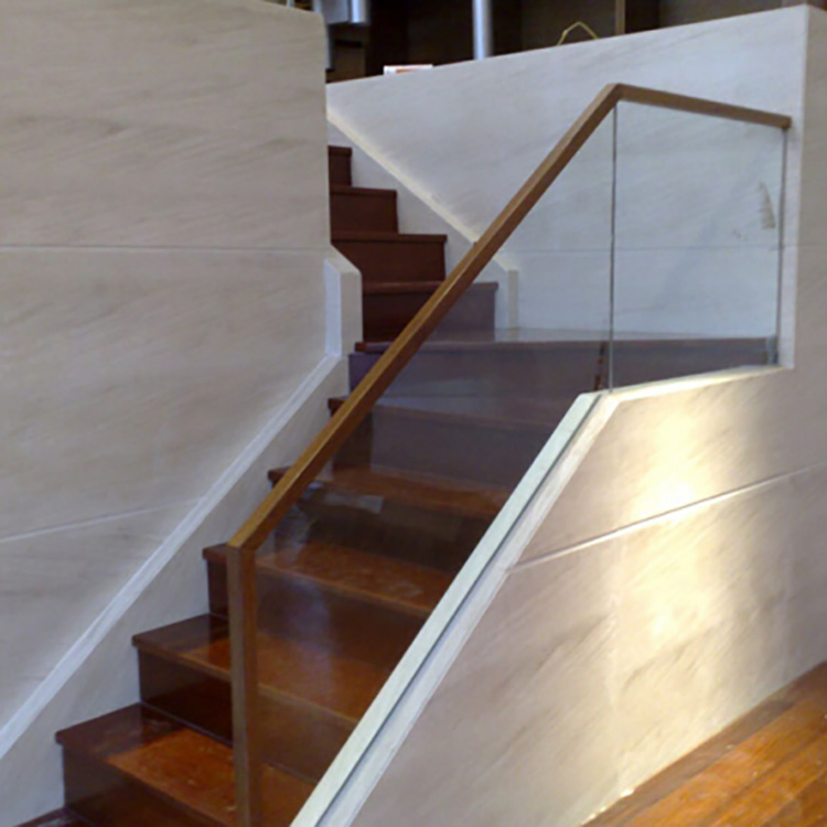 Metal Toughened Glass Balustrades for Commercial Buildings