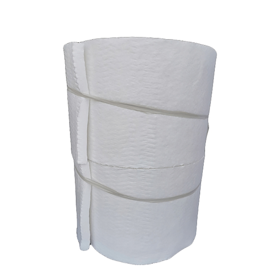 Energy Saving Aluminum Silicatepipe Thermal Insulation Wool Felt Forge Kiln Fireproof Heat Treating Thermal Conductivity Ceramic Fiber Insulation Blanket