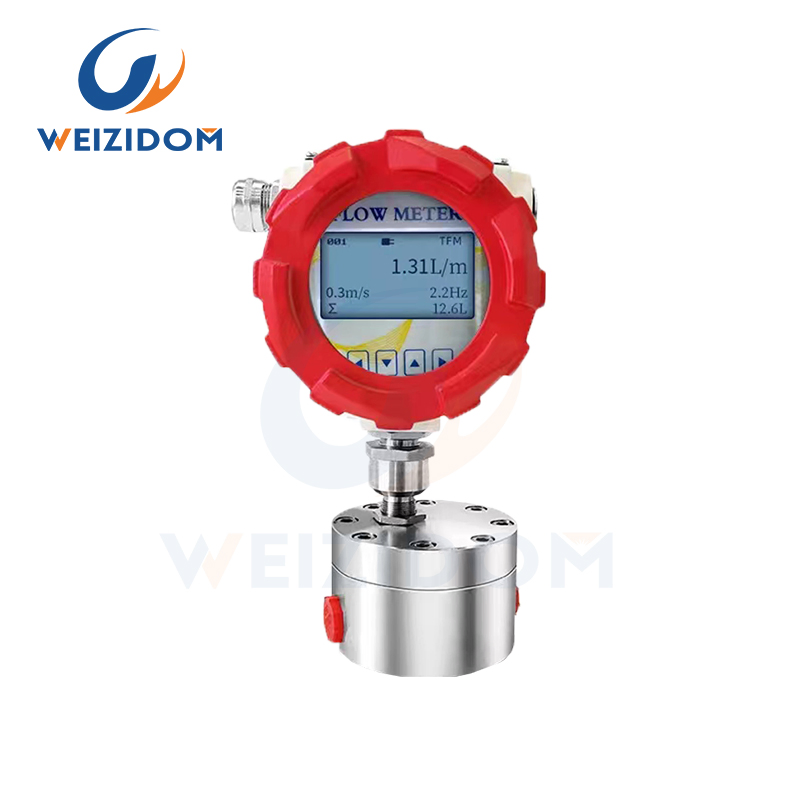 Weizidom 2025 New High Cost Performance Diesel Gasoline Positive Displacement for Oil Oval Gear Flowmeter
