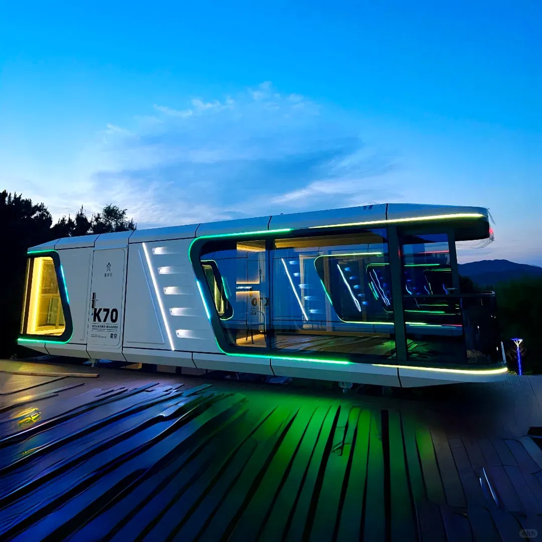 Earthquake Resistance Easily Movable Customize House Ecological Shipping Container Buildings High Quality Mobile Home