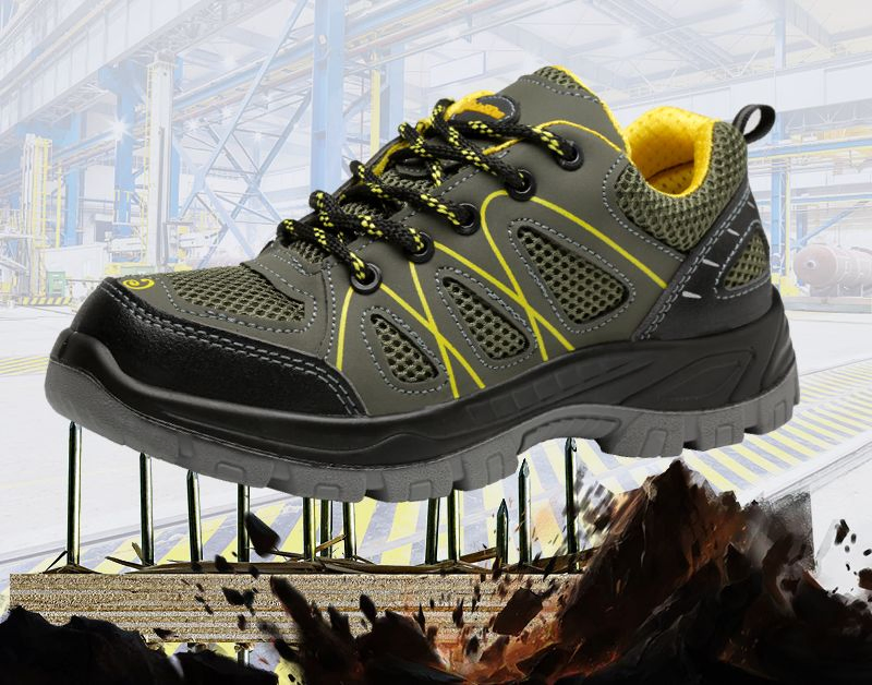 Factory Direct Sale Men Safety Boots Shoes Protective Super-Migratory Skin Shoes Work Shoes