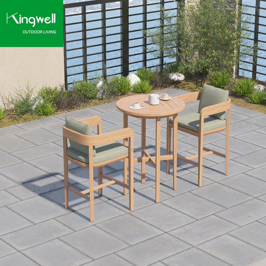 Modern Without Armrest Stools Bar Chairs High Table for Restaurant Hotel Pergola Gazebo