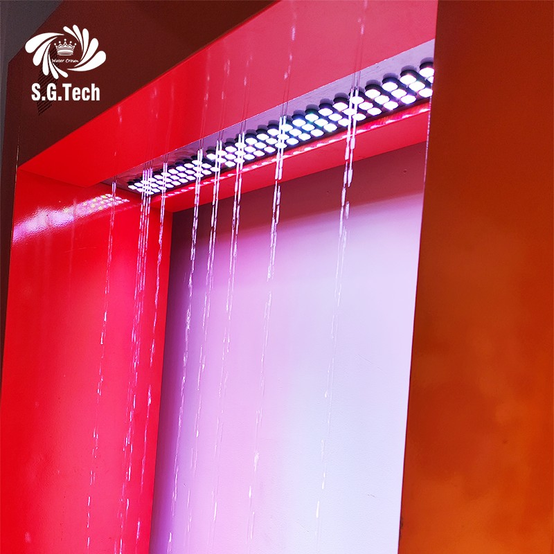 Water Crown Durable Design for Garden Stainless Steel Custom Water Curtain
